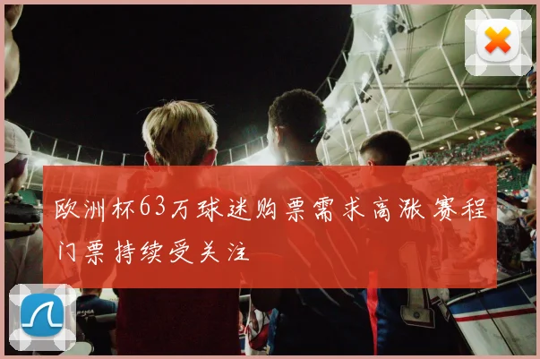 欧洲杯63万球迷购票需求高涨 赛程门票持续受关注